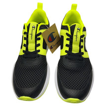 Nwt Champion Msrp $69.99 D1 Lite Men Neon Yellow Black Slip On Sneakers Size 11 - £17.68 GBP