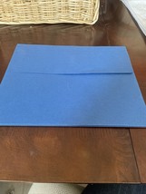 1 blue office depot latched folder - brand new - $4.83