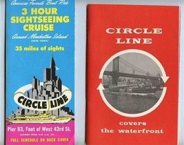 1966 New York Circle Line Cruise Pictorial Guide &amp; Cruise Brochure - £20.19 GBP