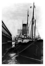 Ss Carpathia Rescue Ship At Dock After Rms Titanic Disaster Tragedy 4X6 Photo - £6.25 GBP