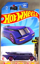 2023 Hot Wheels #169 Batman 5/5 Batman: The Animated Series Purple w/Pink Ad Sp - £6.64 GBP