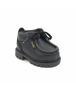 Lugz Toddler Boys Chukka Boots Strutt ISR2L001 Size US 2D Black Leather - £31.85 GBP