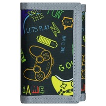 Leehoom Kids Wallet for Boys, RFID Trifold Canvas Outdoor Sports Wallet ... - $17.81