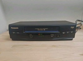 Panasonic Blue Line PV-V4520 VCR No Remote - Tested And Working - £38.04 GBP