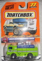 Matchbox 1999 Collector #77 "Mack Auxillary Power Truck" Mint On Sealed Card - £2.36 GBP