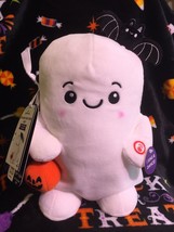 Hallmark Halloween Who Wants Some Treats Sound &amp; Motion Dancing Cute Ghost Plush - £39.31 GBP