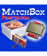 Matchbox Solid Thru Solid Impossible BRASS Penetration EXAMINABLE Magic SEE DEMO - $49.99
