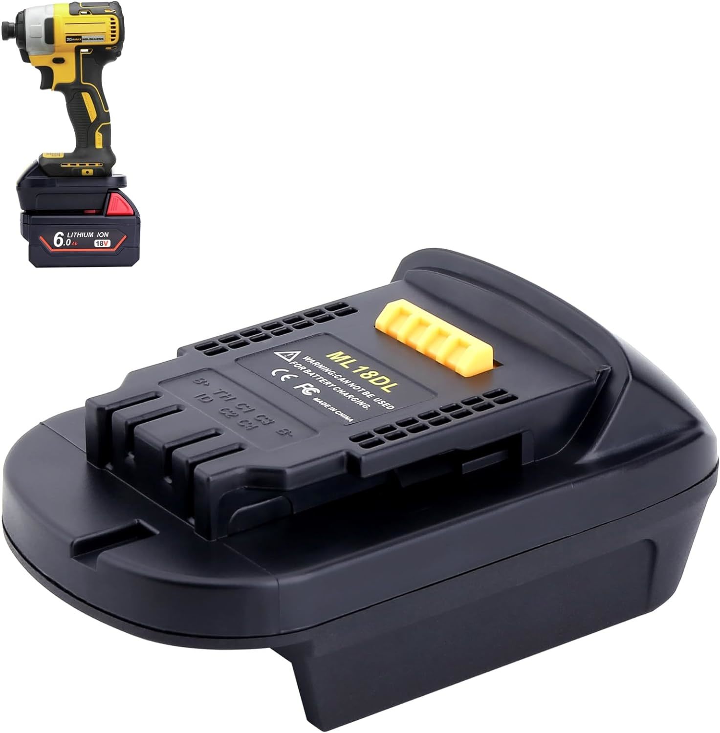 The Milwaukee 18V M18 Battery Can Be Used As A Replacement For The Dewal... - $29.92