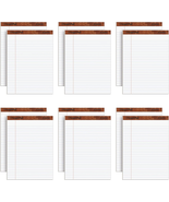 8.5 X 11 3/4 Legal Pads, 12 Pack, the Legal Pad Brand, Wide Ruled, White... - $25.80 CAD