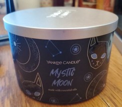 Yankee Candle Mystic Moon NEW 3 Wick Halloween 2022 Release 18oz Essential Oils - £11.89 GBP