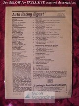 Auto Racing Digest June July 1984 Cale Yarborough Bobby Allison - £4.23 GBP