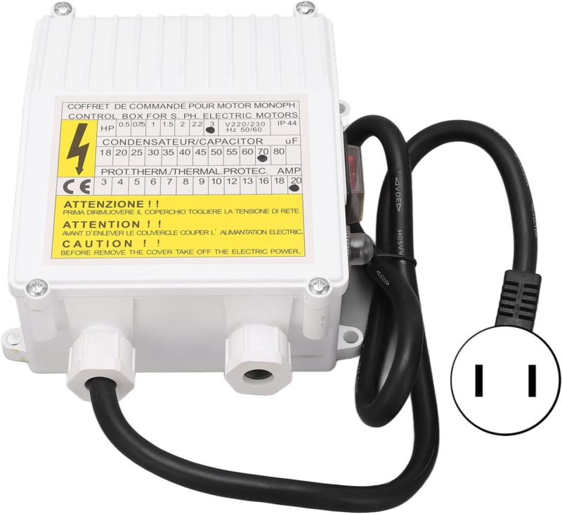 Submersible Pump Control , 220 Volt Control Box for Well Pump , Submersi... - $79.41