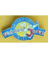 Sacramento Dxieland Jazz Jubilee &#39;90 Souvenir Pin - $6.78 CAD