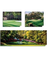 Amen Corner 3 Prints Masters Augusta National Golf Hole 11 12 13 Golden ... - $110.97 CAD+