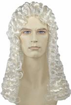 Lacey Wigs Judge Deluxe Wig White Costume Wig - $76.99