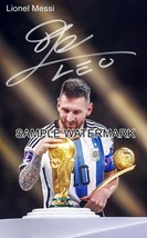Lionel Messi - Qatar 2022 photo signed  #6  - £1.48 GBP