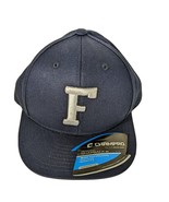 Navy Blue Hat With F Logo on Front Size Medium L XL - $19.31