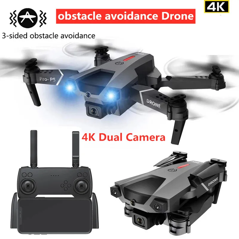 New Pocket RC Drone 4K HD Dual Camera Aerial Photography RC Quadcopter Optic - £43.06 GBP+
