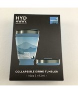 HYD Away Collapsible Drink Tumbler Insulated Hot Cold Spill Proof Cascad... - £31.25 GBP