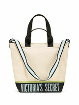 Victoria&#39;s Secret Canvas Cooler Carryall Tote Insulated Bag Bnwts - £21.42 GBP