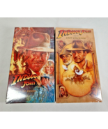 VHS Indiana Jones Temple Of Doom And Last Crusade FACTORY SEALED Authent... - $20.94 CAD