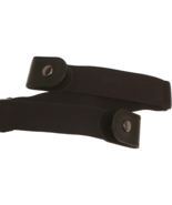 No Buckle Belt Elastic Stretch Unisex Black Adjustable Easy To Use Comfo... - $13.54 CAD
