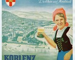 Koblenz The City of Rhine and Moselle Photo Booklet 1952 - £14.32 GBP