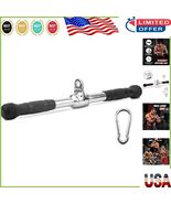 Versatile 360° Swivel Cable Machine Attachment - Durable LAT Pull Down Bar - $72.72 CAD