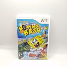 SpongeBob&#39;s Boating Bash (Nintendo Wii, 2010) CIB Complete In Box!  - £9.45 GBP