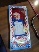 Hasbro 1996 RAGGEDY ANN by Johnny Gruelle 12” Original Doll With HEART R... - $23.38