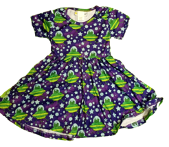 Little Jo Lemon Lost In Space Dress - 6/7 - £7.98 GBP