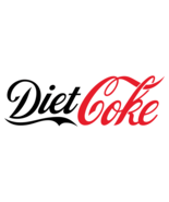 Diet Coke Soda COLA Vintage Logo Poster Print on Metal Sign 12x8in Old N... - $454.50 MXN