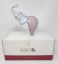 Nao by Lladro An Elephant&#39;s Call (white)  02001671 In Box Mint Rare WFC - £798.34 GBP