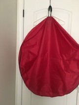 1 Pc Santa&#39;s Bags Red Wreath Holder Storage Bag  - £26.46 GBP