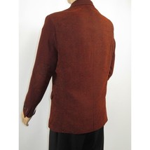 Men's Zacchi Sport Coat Patch Elbow Chenille Velveteen Bryan Rust 74529 image 6