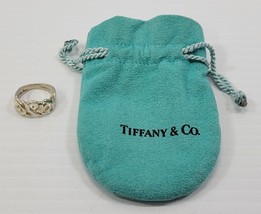 *B) Tiffany & Co. Paloma Picasso Loving Hearts Sterling Silver 925 Ring Size 5 - $148.49