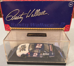 1997 ACTION RUSTY WALLACE MILLER LITE #2 NASCAR 1/64 DIECAST FORD Thunde... - $21.49