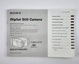 Sony Cyber Shot DSC-P71 P51 P31 Digital Camera Instruction Book Digital ... - $15.83