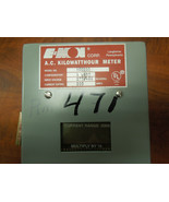 E-MON D-MON A.C. Kilowatthour Meter 4W 277/480V 200A Model# 480200 Used - $693.70 CAD