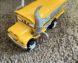 Disney Pixar Cars 3 Miss Fritter School Bus Demolition Derby Diecast Mattel - $15.83