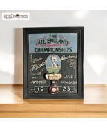 3D hand painted wooden tribute sign to British sprinter Harold Abrahams - $1,269.07 MXN