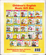 Children&#39;s English Music Gift Box SING-ALONG-SONGS Music Cd Series - New Sealed! - £14.03 GBP