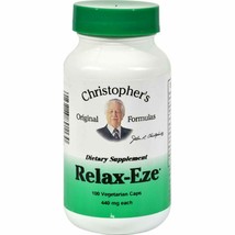 Dr. Christopher&#39;S Formulas Relax Eze 100 Vcap - £16.41 GBP