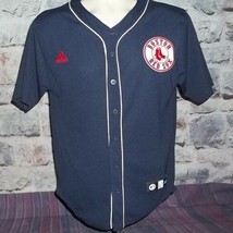 Boston Red Sox #20 Youkilis Baseball Jersey Boys Adidas Large (14-16) - £11.86 GBP