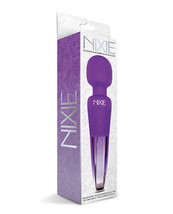 Nixie Rechargeable Wand Massager - Purple Ombre Metallic - $40.82