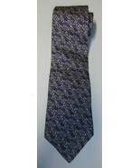 Geoffrey Beene Men&#39;s Tie, Blue | 100% Silk - £11.89 GBP