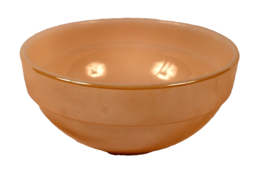 Fire King Oven Ware Peach Luster Small Mixing Bowl 6 Inches - $24.80 CAD