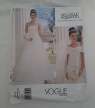 Vogue Bridal 2717 Bellville Sassoon Strapless Floor Length Wedding Dress Drape - £19.35 GBP