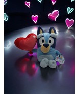 DanDee BLUEY with Heart Balloon Plush Toy, 12&quot;, Valentine&#39;s Day Brand New - $31.12 CAD