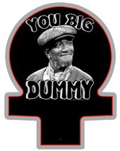 You Big Dummy Metal License Plate Topper 2 - $29.95